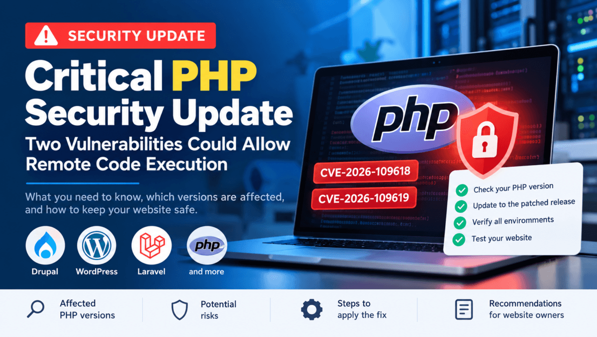 Critical PHP Security Vulnerabilities: Update Now (2026)